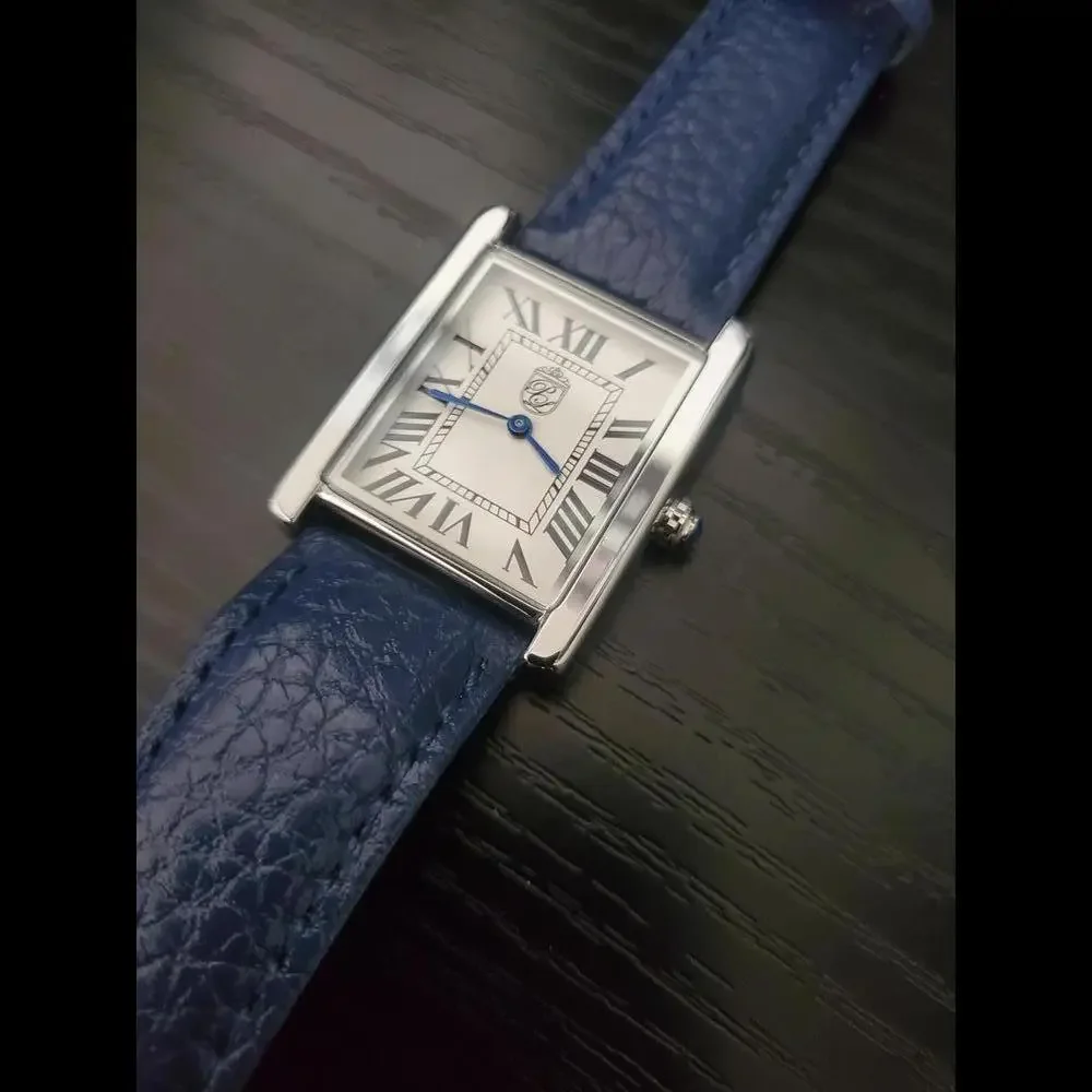 💁🏽‍♂️ NEW in Gift Box Pierre‎ Lucerne 1888 Tank Swiss Inspired Men's Watch